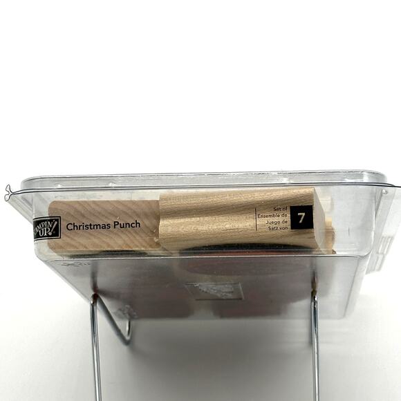 Stampin' Up! Christmas Punch Rubber Stamps Holiday Gift Tag (7) - Picture 14 of 14